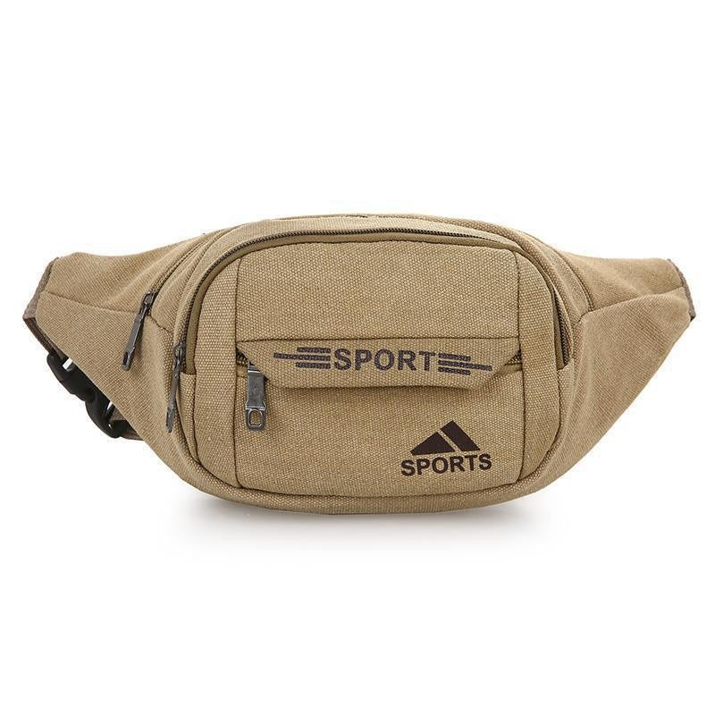 Wholesale Men's waist bag outdoor mountaineering cycling climbing mobile phone bag crossbody chest bag